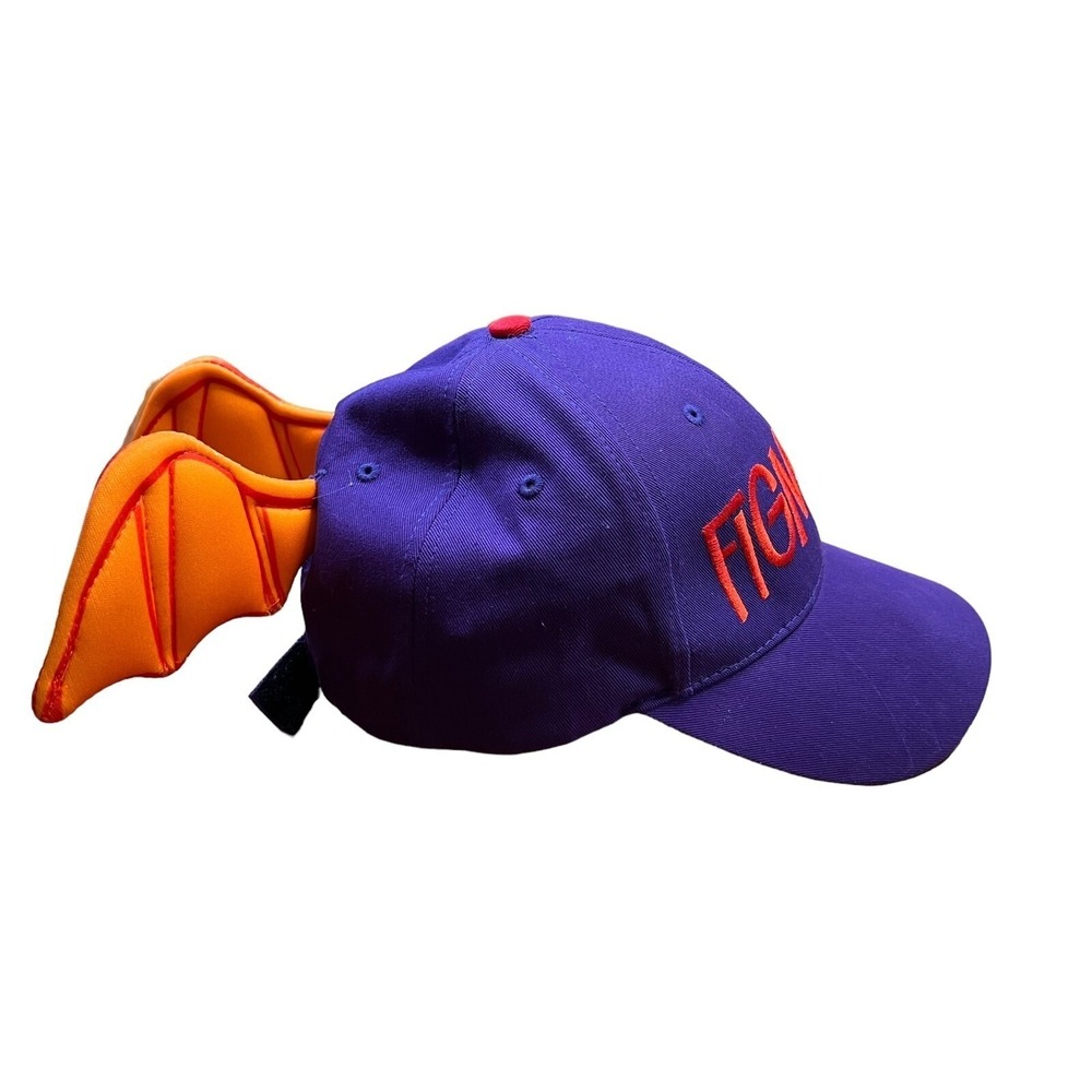 Disney Parks Figment Hat Purple Epcot Dragon Rare Vintage Disney World